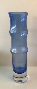 Bamboo bl glasvase Bo Borgstrm