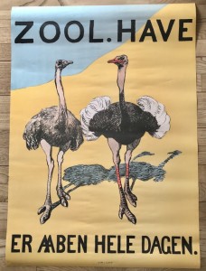 Zoo plakat Strudser 60x84 cm