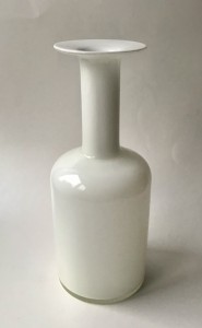 Holmegrd Otto Brauer hj hvid vase