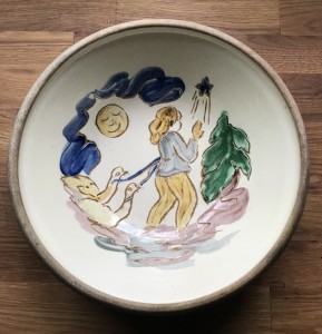 Lerfad decor Nils Holgersen