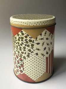 Kaffedse med patchwork mnster