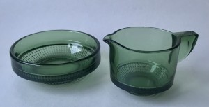 Glas sukker flde st