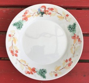 Juletallerken : 19 cm decor af Mads Stage