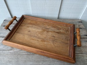 Gammel trbakke m. hndgreb