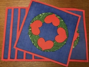 D�kkeservietter eller lyseduge 6 stk.