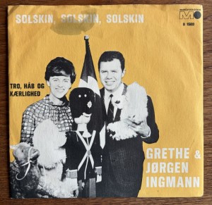 Single grethe og J�rgen Ingmann Solskin solskin